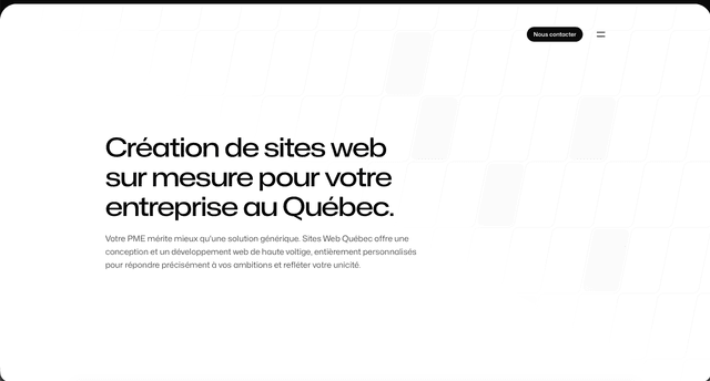 Sites web quebec